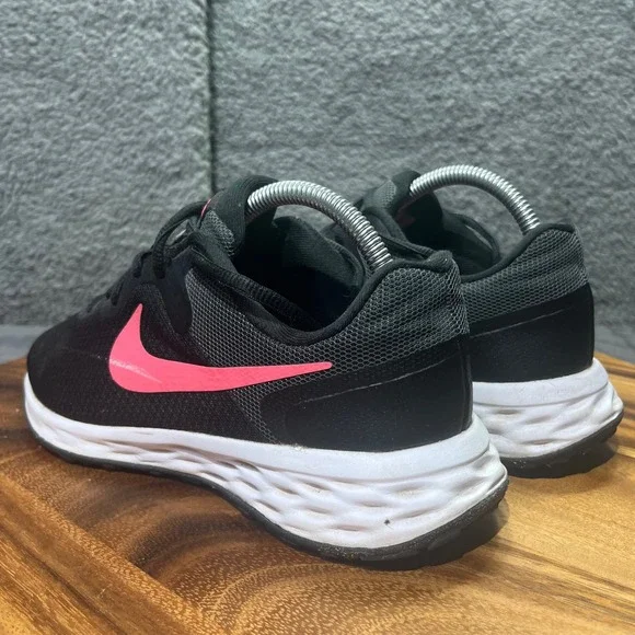 Nike Revolution 6 Women's Black Pink Running Athletic Shoes Sneakers Size 9 - Picture 5 of 13